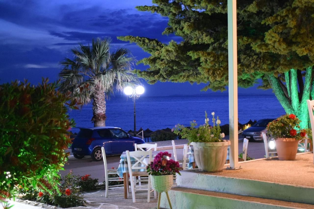 Mirto Beach Hotel & Restaurant Paralia Vrachou Exterior foto